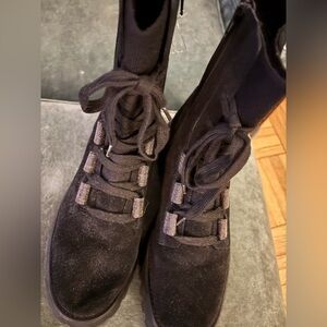 Fitflop Black Combat Boots